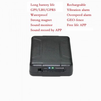 STRONG MAGNET LONG BATTERY LIFE WT07 GPS TRACKER MORE ALARMS FREE IOS ANDORID APP