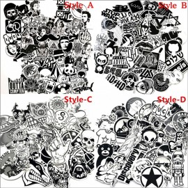 60-120pcs jdm stickers waterproof home decor Doodle laptop motorcycle bike travel case decal accessories window sticker