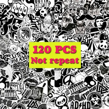 60-120pcs jdm stickers waterproof home decor Doodle laptop motorcycle bike travel case decal accessories window sticker