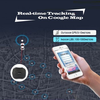 GPS Tracker TK905 5000mAh Vehicle Tracking Device Car GSM GPS Locator Waterproof Magnet Standby 90 Days Web APP Lifetime Free