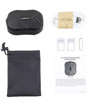 GPS Tracker TK905 5000mAh Vehicle Tracking Device Car GSM GPS Locator Waterproof Magnet Standby 90 Days Web APP Lifetime Free