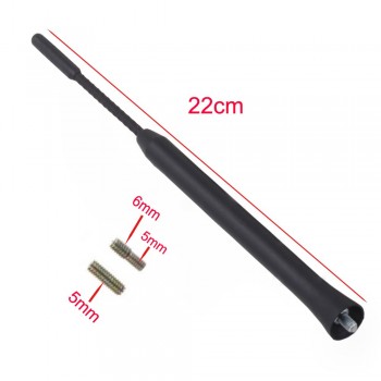 Biurlink 9 Inch Roof Mast Whip Aerial AM/FM Radio Antenna For VW Beetle Passat MK3 MK4 Golf Jetta Gti Rabbit Cabrio