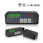BEESCLOVER P9 Car HUD Head Up Display OBD Smart Digital Meter HD Projector Display for Cars Head Up Display anti-skid pad r20