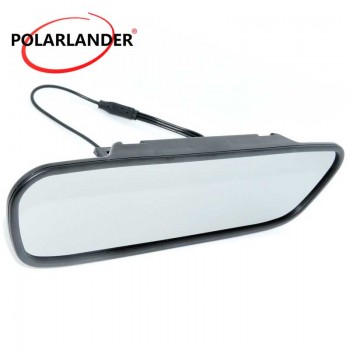 freeshipping High resolution DC 12V LCD display Car Rearview Mirror Monitor 5.0 inch for DVD Camera VCR