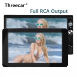 1024x600 9 inch Ultra Thin TFT Color LCD Headrest DVD Monitors HD video input Radio AV Monitor for car audio Android DVD Player
