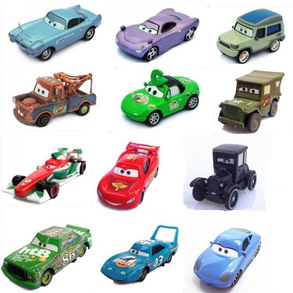 33 Styles Cars Disney Pixar Cars 2 And Cars 3 McQueen Storm Diecast Metal Alloy Toy Car 1:55 Loose Brand New In Stock