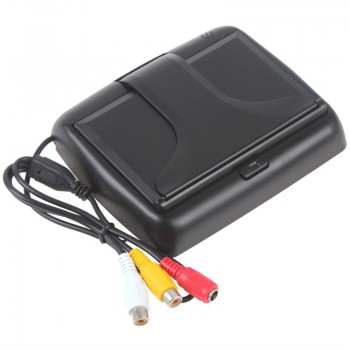 Car Monitor 4.3 inch TFT LCD Color Screen Reverse parking assistance with 2 AV input