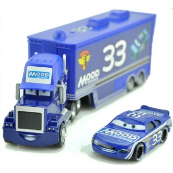 Disney Pixar Cars 2 3 Toys Lightning McQueen Jackson Storm Mack Uncle Truck 1:55 Diecast Model Car For Children Christmas Gifts