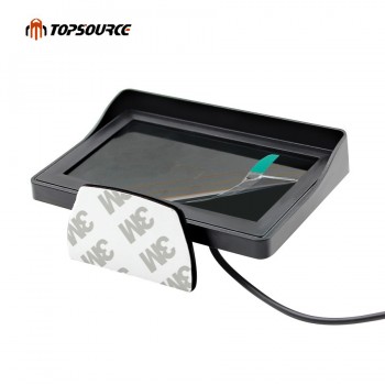 TOPSOURCE 4.3 Auto LCD 2 in 1 TFT Rear view Camera Parking Color Monitor + LED Night Vision CCD Backup Camera With Car Monitors