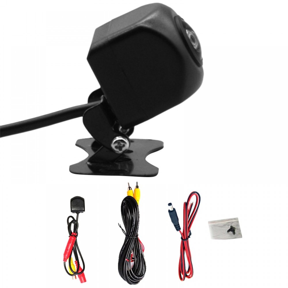 Liplasting Mini Waterproof Anti-Shake 175 Degree Wide Angle Lens Car Universal Rear View Backup Reverse Camera Parking Revising