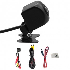 Liplasting Mini Waterproof Anti-Shake 175 Degree Wide Angle Lens Car Universal Rear View Backup Reverse Camera Parking Revising