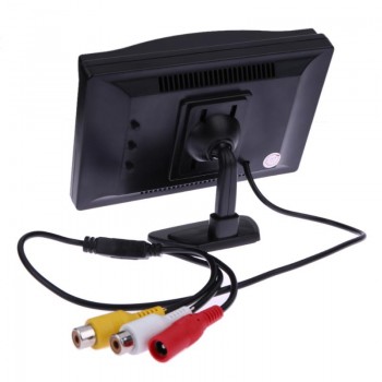 VODOOL 5 Inch TFT LCD Rear View Display Monitor Waterproof Night Vision Reversing Backup Rearview Camera Quality Car Monitors