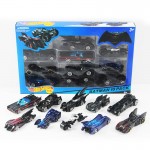 [New] Very Cool 10 different styles of batmobile sports car model Batman alloy Metal car toy kids child boys best gift 10pcs/set