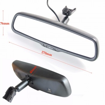 ANSHILONG 4.3 TFT LCD rear view mirror car monitor video input 2Ch with a special mounting bracket