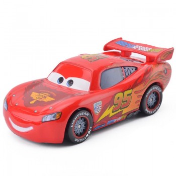 39 Style Scarce Disney Pixar Cars 3 2 Diecast Metal Car Rocket Lightning McQueen Mater Crazy Crashed Party Car Model Kids Gift
