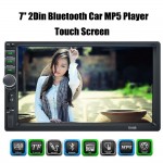 2 Din MP5 Player for Auto 7 Touch Screen 2din Car Radio Bluetooth Music Video Player Car Audio with USB Support Rear Camera