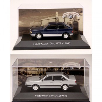 IXO Altaya 1:43 Scale V~W Gol/1500 1982/Voyage/Bizorrao/Gol/Santana/Passat/Fusca/Saveiro Diecast Models Toy Cars Collection