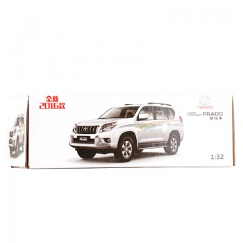 High simitation 1:32 TOYOTA LAND CRUISER PRADO Alloy Metal Car Model Toys With Pull Back For Kids Birthday Gifts free shipping