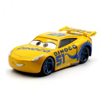 19 Style Disney Pixar Cars 3 Lightning McQueen Jackson Storm Dinoco Cruz Ramirez 1:55 Diecast Metal Toys Model Car Birthday Gift