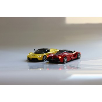 EnjoyChildhood Ferraris Scale 1:32 Alloy Car Model Diecast Sound Light Pull Back Door Toy For Children Hot Toy Car Hot-Wheel