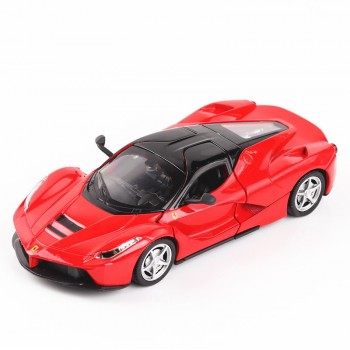 EnjoyChildhood Ferraris Scale 1:32 Alloy Car Model Diecast Sound Light Pull Back Door Toy For Children Hot Toy Car Hot-Wheel