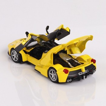 EnjoyChildhood Ferraris Scale 1:32 Alloy Car Model Diecast Sound Light Pull Back Door Toy For Children Hot Toy Car Hot-Wheel