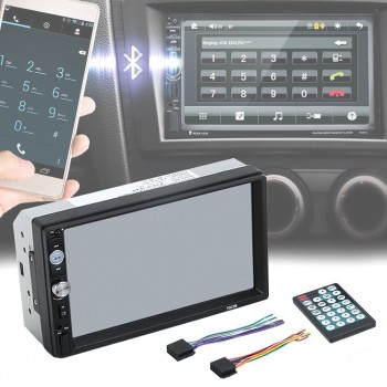 MP5 2 Din Multimedia HD Stereo FM Bluetooth MP5 Music Touch Screen 7010b Car Video MP5 Player USB Video Auto Radio