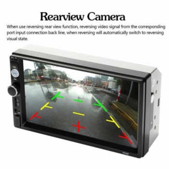 MP5 2 Din Multimedia HD Stereo FM Bluetooth MP5 Music Touch Screen 7010b Car Video MP5 Player USB Video Auto Radio