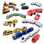 Kids electric train toy magnetic track train toy compatible with Thomas track wooden track Brio childrens educational track toy