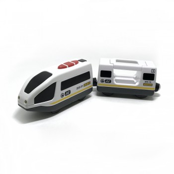 Kids electric train toy magnetic track train toy compatible with Thomas track wooden track Brio childrens educational track toy