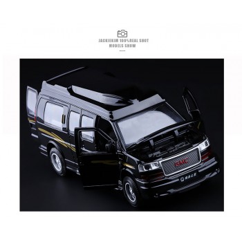 High quality high simulation 1:32 alloy pull back car,Cadillac GMC General Business Star MPV,metal model cars toy,free shipping