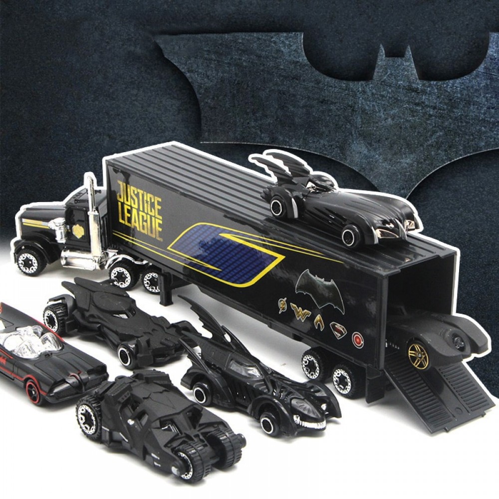 Simulation 1:64 Alloy Car Set of Justice league Batman Batmobile Diecasts amp; Toy Vehicles Toy Car Model Toys For Children Kids