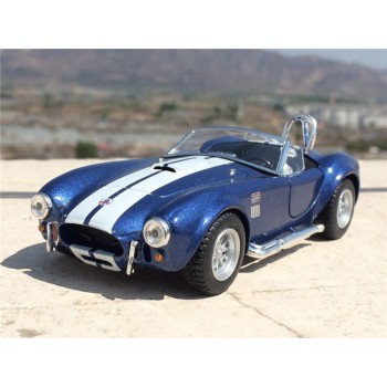 New 1:32 Scale Ford 1965 Shelby Cobra  Alloy Diecast Model Car Toy With Pull Back Collection As Gift For Boy Kids Free Shipping