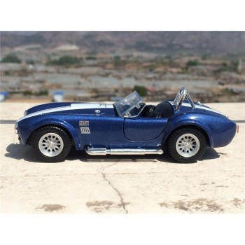 New 1:32 Scale Ford 1965 Shelby Cobra  Alloy Diecast Model Car Toy With Pull Back Collection As Gift For Boy Kids Free Shipping