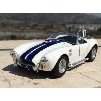 New 1:32 Scale Ford 1965 Shelby Cobra  Alloy Diecast Model Car Toy With Pull Back Collection As Gift For Boy Kids Free Shipping