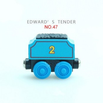 EDWONE  Diecast WOOD  Train Magnetic Trains Toy Wooden RAILWAY Toys Tank Engine Thomas Track Master For Kids Car Xmas Gift