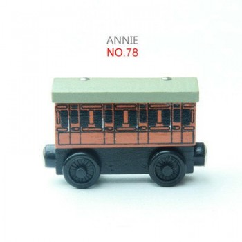 EDWONE  Diecast WOOD  Train Magnetic Trains Toy Wooden RAILWAY Toys Tank Engine Thomas Track Master For Kids Car Xmas Gift