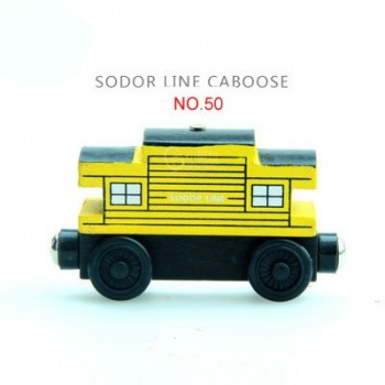 EDWONE  Diecast WOOD  Train Magnetic Trains Toy Wooden RAILWAY Toys Tank Engine Thomas Track Master For Kids Car Xmas Gift