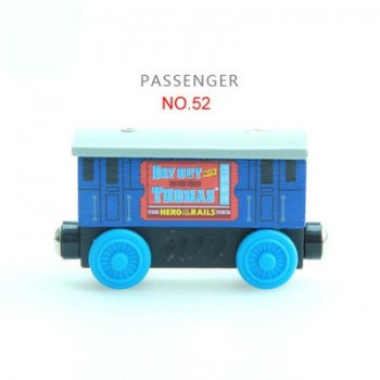 EDWONE  Diecast WOOD  Train Magnetic Trains Toy Wooden RAILWAY Toys Tank Engine Thomas Track Master For Kids Car Xmas Gift