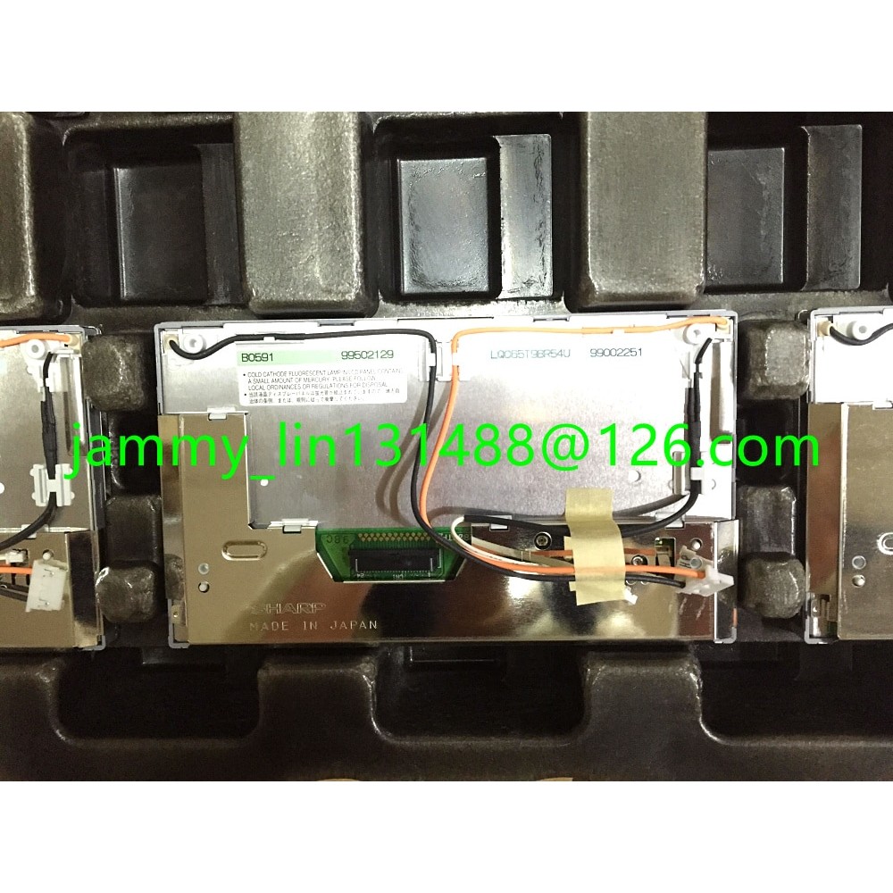 Free shipping 100% new LQ065T9BR52U LQ065T9BR51U LQ065T9BR54U 6.5 LCD screen display for BMW X5 E53 E39 car navigation system