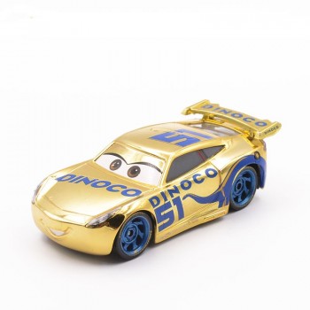 Disney Pixar Cars 3 Metal Car Toy Storm Jackson Lighting McQueen Mack Truck Golden Curz Toy Vehicles Kid Christmas Birthday Gift