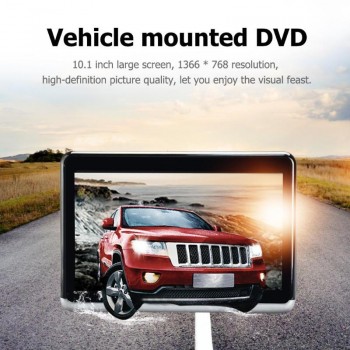 10.1 Inch Car Headrest DVD Video Monitor  Android 6.0 ARM A7 Quad Core WIFI Support TF Card U Disk Bluetooth HD Video Player New