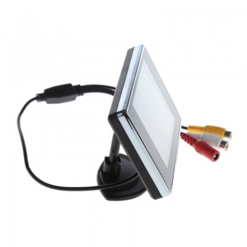 3.5 TFT LCD Color Monitor Screen DVD VCD For Car Rear View Backup Camera