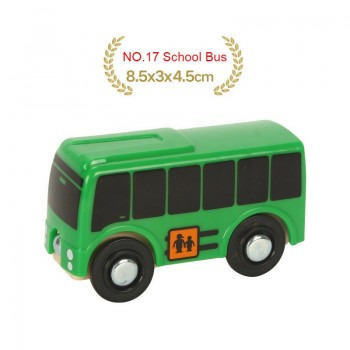 EDWONE Wood Magnetic Train Plane Wood Railway Helicopter Car Truck Accessories Toy For Kids Fit Wood Thomas Biro Tracks Gifts