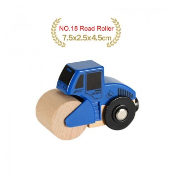 EDWONE Wood Magnetic Train Plane Wood Railway Helicopter Car Truck Accessories Toy For Kids Fit Wood Thomas Biro Tracks Gifts