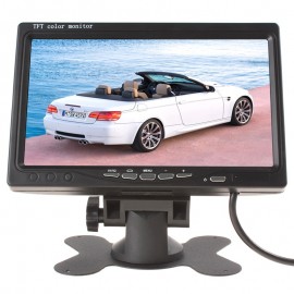 800 x 480 7 Inch Color TFT LCD Screen Car Rear View Monitor with Audio