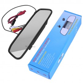 4.3 inch Car Monitor LED Rear View Mirror Monitor Camera Video Auto Parking Assistance LED Night Vision Reversing A1