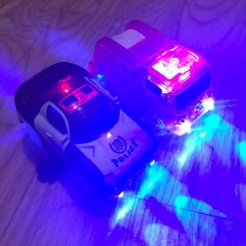 Glow track Spare parts For Magic Tracks DIY LED Light Up Car Toys Glowing Racing Electronics Glow Car Lights Cave bridge cross