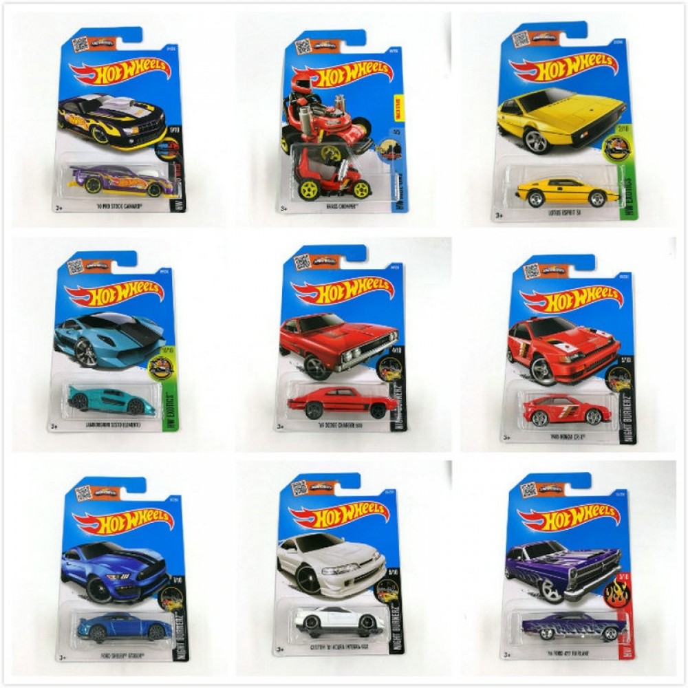 Hot Wheels 1:64 Sport Car 2016 Set Metal Material Body Race Car ASTON MARTIN HONDA FORD Collection Alloy Gift For Kid NO64-152