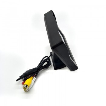 4.3 inch TFT LCD Parking Car Rear View Monitor Car Rearview Backup Monitor 2 Video Input for Reverse Camera DVD
